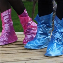 厂家供应男女款通用防雨鞋套，珠光、蓝粉305