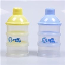 厂家直销批发母婴用品美婴堂三层透明婴儿奶粉格PP奶粉盒