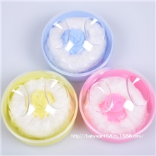 婴儿用品批发专柜正品婴儿粉扑盒宝宝爽身粉盒婴儿扑粉盒