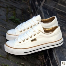 亿尔发2013基本款帆布鞋多色低帮系带女鞋韩版潮999