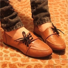 2013春季新品小尖头单鞋复古英伦风小皮鞋韩版平底鞋女鞋批发