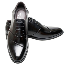 秋冬款头层牛皮男鞋商务正装皮鞋尖头韩版系带潮流英伦真皮休闲鞋