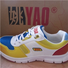 批发晋江运动鞋正品新款姚YAO女网跑鞋M6055三色