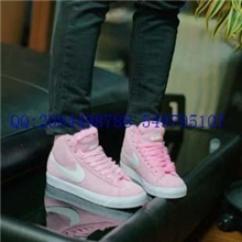 冬季耐克斯板鞋高帮加棉女鞋nikes开拓者女子反毛皮板鞋保暖女鞋