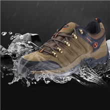 布洛克专业户外防水透气时尚低帮真皮登山鞋厂家直销批发