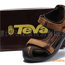 批发2012新款Teva专业沙滩凉鞋T988户外涉水鞋牛皮沙滩鞋溯溪鞋