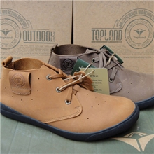 库存鞋批发正品新款天坡伦TOPLAND男全皮户外休闲鞋