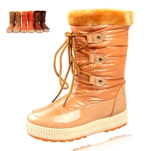 老北京棉鞋女款休闲鞋冬季加厚保暖女鞋轻便女棉靴防水雪地靴