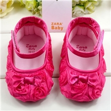 宝宝鞋婴儿鞋学步鞋玫瑰花宝宝鞋