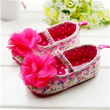 厂家直销外贸花朵宝宝鞋婴儿鞋学步鞋软底宝宝鞋碎花单鞋