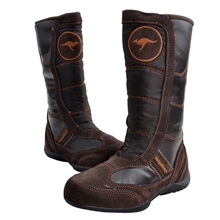 【售完】正品冬款袋鼠真皮女童靴靴子高筒靴女靴31-39