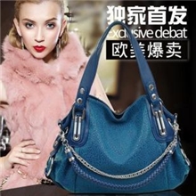 女包时尚韩版手提包蓝色oppo一件代发淘宝热卖包包速卖通爆款ebay