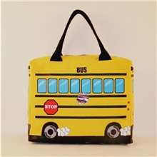 feelingshop2013新款巴士形状爆款帆布包手提单肩潮包现货热批