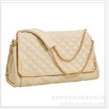 新款女包2013夏季韩版女包菱格纹链条包包手提斜挎单肩包
