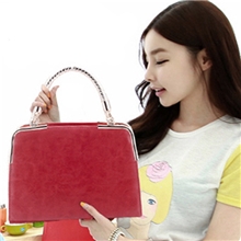 包包2013新款潮女韩版时尚手提铂金包斜挎包休闲包复古定型女式包