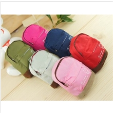 特价韩国文具创意可爱牛津布迷你小书包/零钱包/硬币包/批发定做