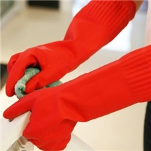 手套加厚加长乳胶橡胶手套洗碗家务手套批发