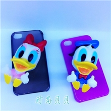 低价秒杀厂家直销唐老鸭吸盘公仔汽车饰品手机美容贴钻DIY