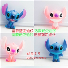 低价秒杀厂家直销史迪仔吸盘公仔汽车饰品手机美容贴钻DIY