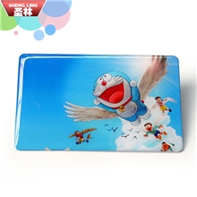 厂家直销批发叮当猫果冻水晶卡贴1.2元/张欢迎来图定做个性