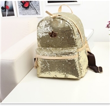 新款2013少女时代同款时尚潮流包绣线大皇冠亮片双肩背包双肩包