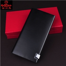 批发品牌现货真皮钱包男士长款钱包专柜正品高档全头层牛皮钱夹