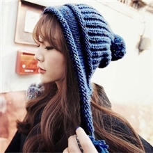 韩国代购可爱时尚三球毛球针织毛线雷锋护耳帽子女秋冬韩版潮保暖