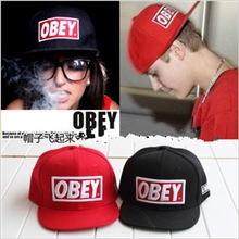 OBEY街舞潮流帽棒球帽平沿帽bboy帽嘻哈hiphop帽子B218