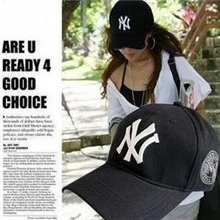 淘宝热批义乌帽子批发进货韩版时尚帽子NY绣花棒球帽厂家