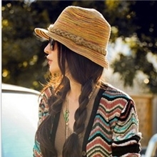 呛口小辣椒最新款厂家批发草帽韩国礼帽女夏天沙滩波西米亚帽子