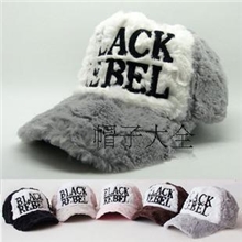 潮人帽男女士冬帽韩版秋冬季毛绒帽子冬天棒球帽户外保暖休闲帽