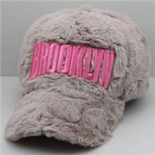 韩版潮人男女韩版毛绒棒球帽/情侣鸭舌帽子/冬帽帽子批发