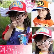 童帽批发阿拉蕾帽子儿童棒球帽子带翅膀儿童棒球帽2012A