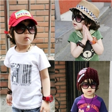 Rokakids儿童大框太阳镜蛤蟆镜墨镜方框眼镜防紫外线