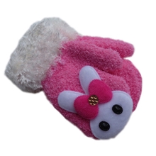 秋冬韩版宝宝手套小童男女童儿童手套立体宝宝卡通魔术手套潮