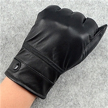 厂家直销海宁真皮手套男士绵羊皮手套冬季时尚保暖加厚款工厂批发