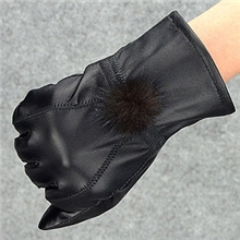 爆款银鹰海宁皮手套女式皮手套冬季手套真皮手套女
