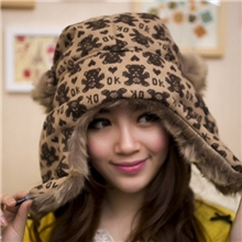 冬季雷锋帽男韩版护耳帽女东北帽加厚冬天骑车防寒保暖帽