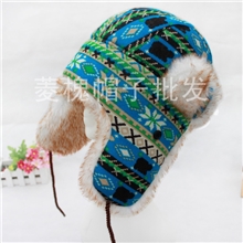 帽女秋冬潮流韩版时尚女雷锋帽子批发保暖护耳帽风雪帽冬帽飞行帽