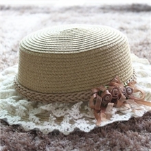 安安厂家直销2013年新款韩版淑女编织帽流行女式草帽盆形帽批发
