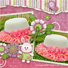 安安精品推荐淘宝热卖安安春季礼帽花边型礼帽一件代发