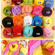 批发供应糖果色围巾皱皱围巾丝巾围巾批发