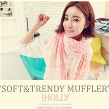 2013秋冬新款韩版巴里纱小碎花丝巾防晒披肩时尚围巾批发