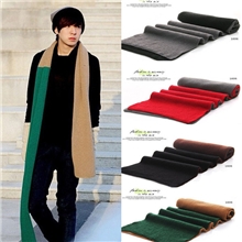 2013新款超长毛线男士保暖围脖韩版情侣潮冬脖套加厚拼色围巾