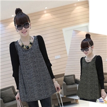 秋冬新款韩版女装宽松潮大码加肥胖mm服装长款修身长袖t恤批发