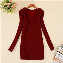 2013秋装新款女装韩版暖倍儿修身长款长袖打底衫女t恤外套学生