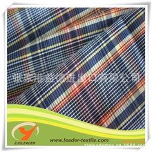 【厂家直销】全棉色织布色织面料棉布棉格子衬衫面料