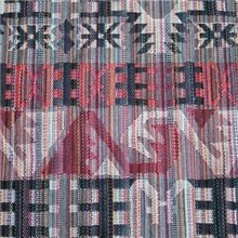 绍兴涤棉混纺提花面料民族风面料