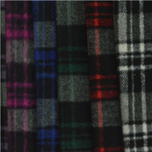 厂家直销粗纺呢绒顺毛格子呢现货供应