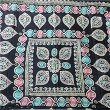 专供伊朗、巴基斯坦、迪拜等中东国家全真丝头巾面料